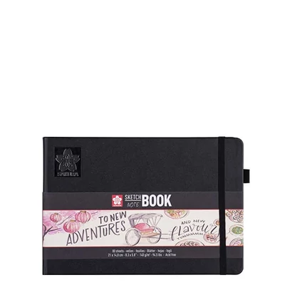 Sakura Sketch/note book caiet de schițe cu hârtie crem - peisaj A5