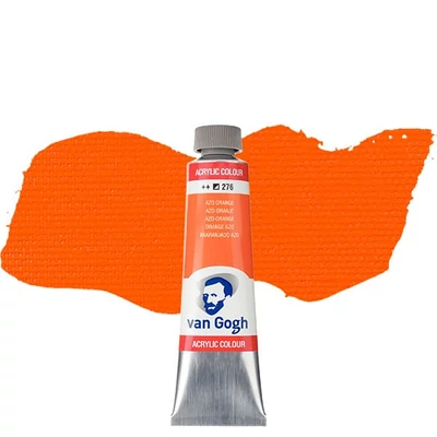 Talens Van Gogh vopsea acrilică, 40 ml - 276, azo orange