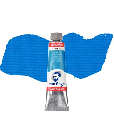 Talens Van Gogh vopsea acrilică, 40 ml - 564, brilliant blue