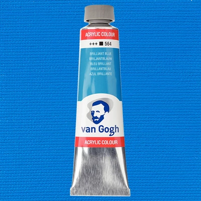 Talens Van Gogh vopsea acrilică, 40 ml - 564, brilliant blue