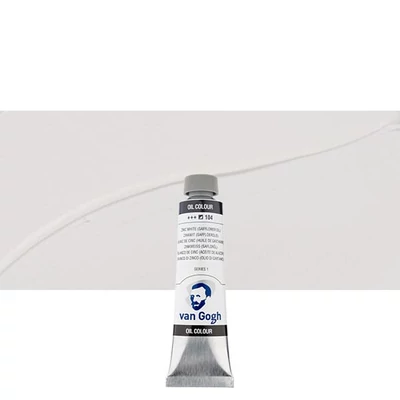 Talens Van Gogh Culori ulei, 40 ml - 104, zinc white