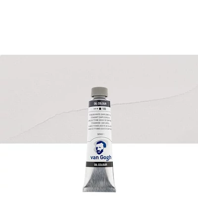 Talens Van Gogh Culori ulei, 40 ml - 105, titanium white