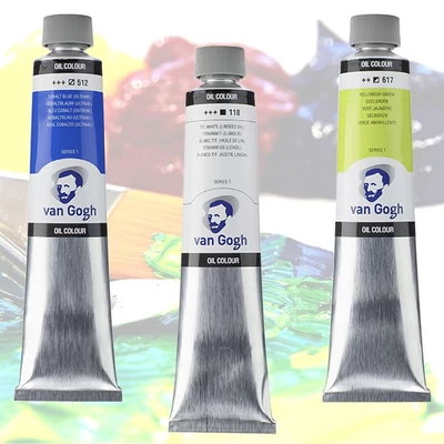 Talens Van Gogh Culori ulei, 200 ml - În culori diferite