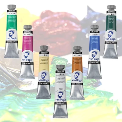 Talens Van Gogh Culori ulei, 20 ml - În culori diferite