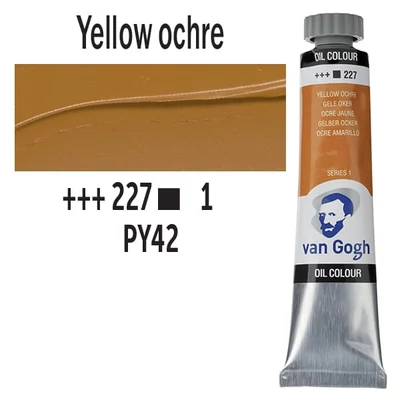 Talens Van Gogh Culori ulei, 20 ml - 227, yellow ochre