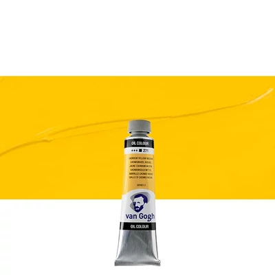 Talens Van Gogh Culori ulei, 40 ml - 271, cadmium yellow medium