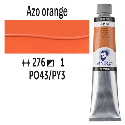 Talens Van Gogh Culori ulei, 200 ml - 276, azo orange