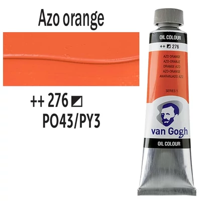 Talens Van Gogh Culori ulei, 40 ml - 276, azo orange