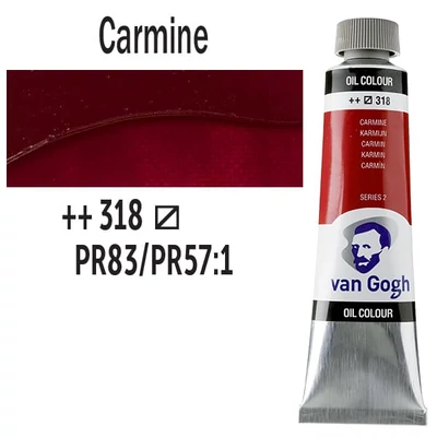 Talens Van Gogh Culori ulei, 40 ml - 318, carmine