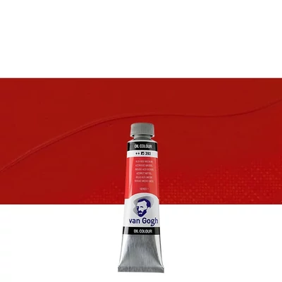 Talens Van Gogh Culori ulei, 40 ml - 393, azo red medium