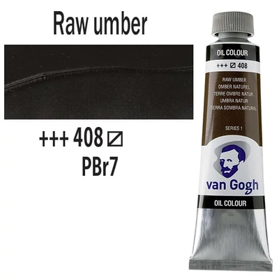 Talens Van Gogh Culori ulei, 40 ml - 408, raw umber
