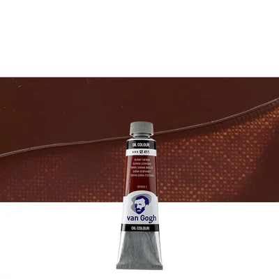 Talens Van Gogh Culori ulei, 40 ml - 411, burnt sienna