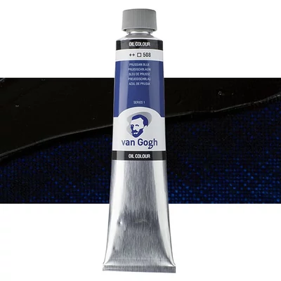 Talens Van Gogh Culori ulei, 200 ml - 508, prussian blue