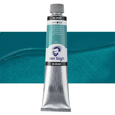 Talens Van Gogh Culori ulei, 200 ml - 522, turquoise blue