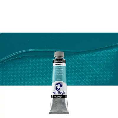 Talens Van Gogh Culori ulei, 40 ml - 522, turquoise blue