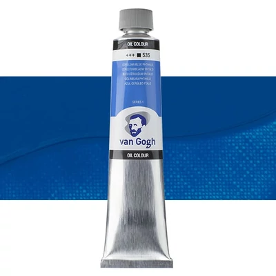 Talens Van Gogh Culori ulei, 200 ml - 535, cerulean blue (phthalo)