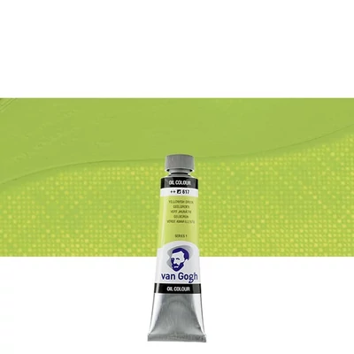 Talens Van Gogh Culori ulei, 40 ml - 617, yellowish green