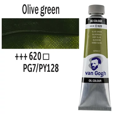 Talens Van Gogh Culori ulei, 40 ml - 620, olive green