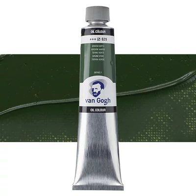Talens Van Gogh Culori ulei, 200 ml - 629, green earth