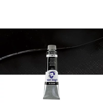 Talens Van Gogh Culori ulei, 40 ml - 701, ivory black