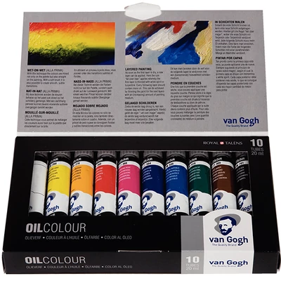 Talens Van Gogh Set Culori ulei - 10x20 ml