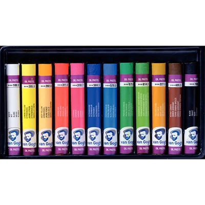 Set crete pastel uleioase Talens Van Gogh - 12 buc
