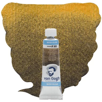 Culori acuarelă Talens Van Gogh în tub, 10 ml - 803, deep gold