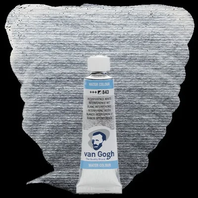 Culori acuarelă Talens Van Gogh în tub, 10 ml - 843, interference white