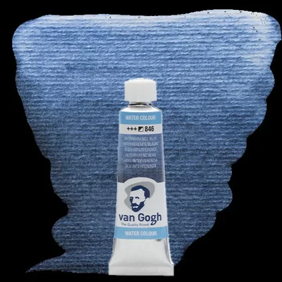 Culori acuarelă Talens Van Gogh în tub, 10 ml - 846, interference blue