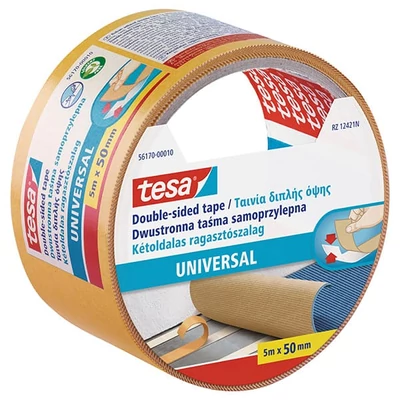 Tesa 56170 bandă adezivă cu două fețe, 50 mm x 5 m