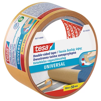 Tesa 56171 bandă adezivă cu două fețe, 50 mm x 10 m