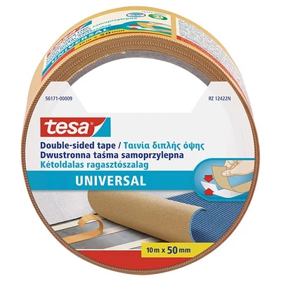 Tesa 56171 bandă adezivă cu două fețe, 50 mm x 10 m