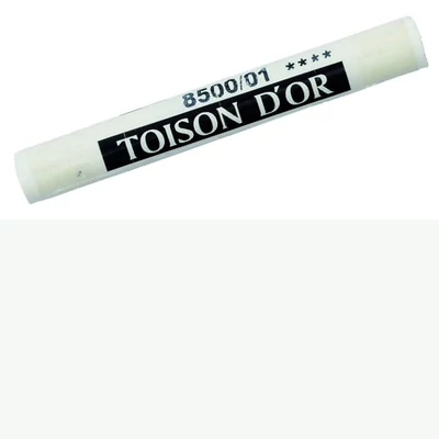 Cretă pastel uscat Toison d'Or 8500 - 1, titanium white