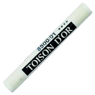 Cretă pastel uscat Toison d'Or 8500 - 1, titanium white