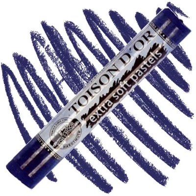Cretă pastel uscat Toison d'Or 8550 extra soft - 140, sapphire blue