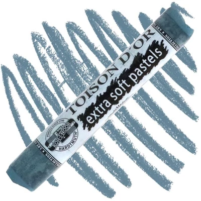 Cretă pastel uscat Toison d'Or 8550 extra soft - 17, metal grey