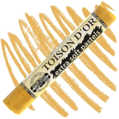 Cretă pastel uscat Toison d'Or 8550 extra soft - 211, light ochre