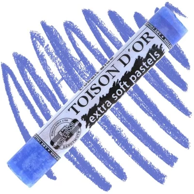 Cretă pastel uscat Toison d'Or 8550 extra soft - 48, cobalt blue
