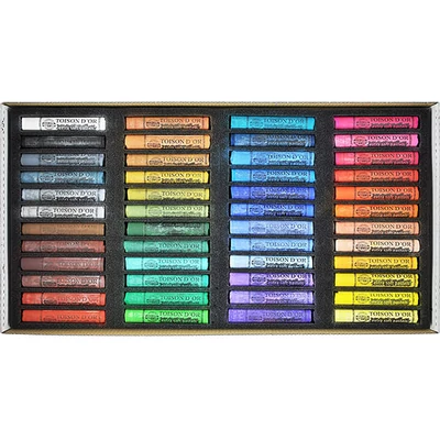 Set crete pastel uscat  Toison d'Or 8550 extra soft - 48 buc
