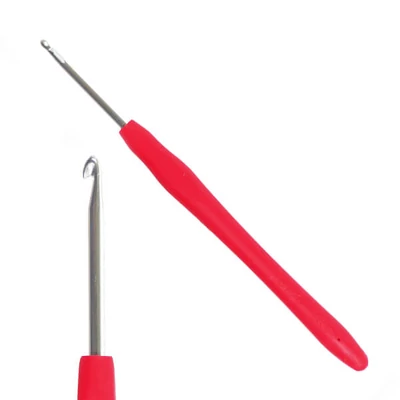 Croșetă ergonomică cu mâner din silicon, DMC - 3,5 mm