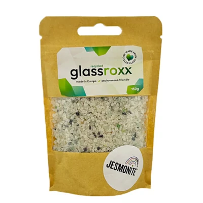 Granule de sticlă Jesmonite GlassRoxx, 150 g -cream white