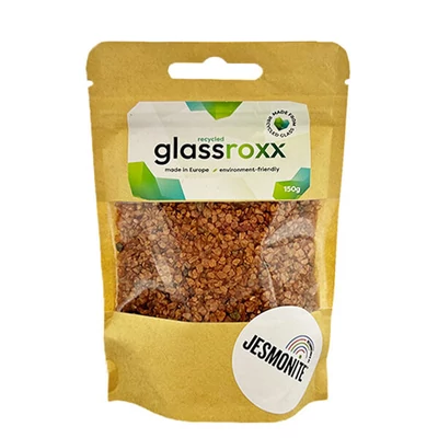 Granule de sticlă Jesmonite GlassRoxx, 150 g - bronze