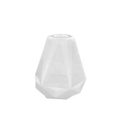 Matriță Jesmonite din silicon pentru răsină acrilică și sintetică - vază fațată, 7x7 cm