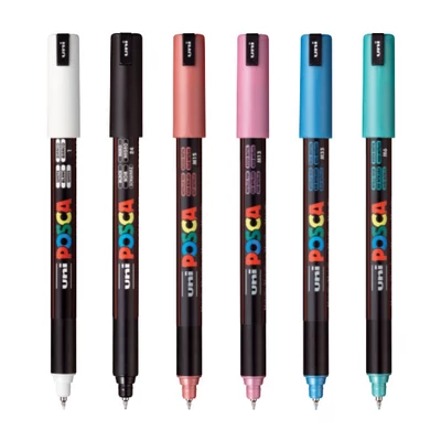 UNI POSCA PC-1MR liner, 0,7 mm - culori diverse