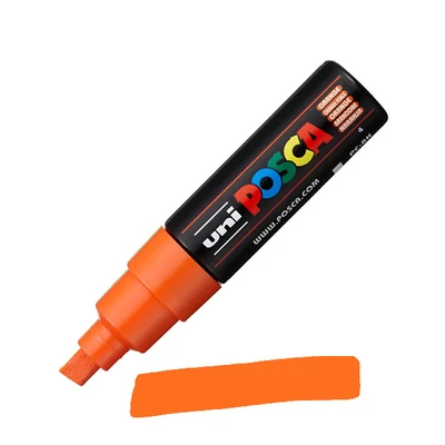 UNI POSCA PC-8K marker, 8 mm - 4, portocaliu