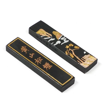 Băț de cerneală, cerneală uscată chinezească pentru caligrafie, negru, 30 g