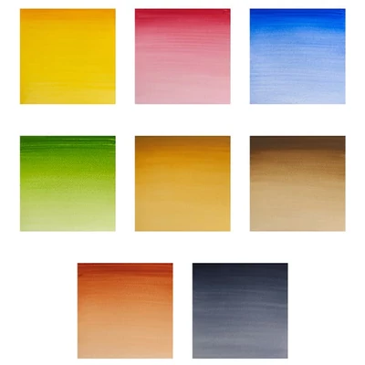 Winsor&amp;Newton Cotman Pocket Set Set Culori acuarelă , recipiente 8x1/2 + pensulă - Landscape