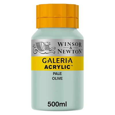 Winsor&amp;amp;Newton Galeria vopsea acrilică, 500 ml - 435, pale olive