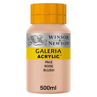 Winsor&amp;Newton Galeria vopsea acrilică, 500 ml - 257, pale rose blush
