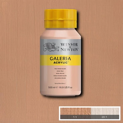 Winsor&amp;Newton Galeria vopsea acrilică, 500 ml - 257, pale rose blush